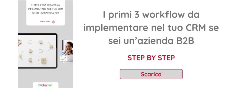 workflow di base per implementazione CRM e automation